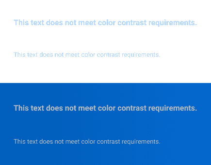 The text in this image does not meet color contrast requirements