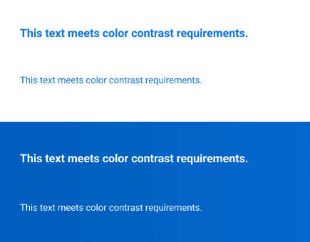 The text in this image does meet color contrast requirements