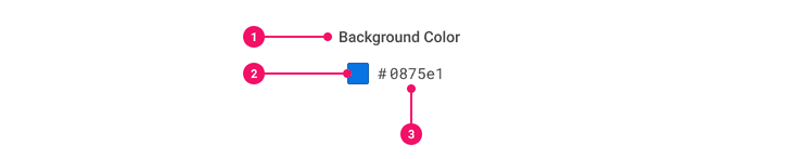 Image of a Color Preview in a changed state.