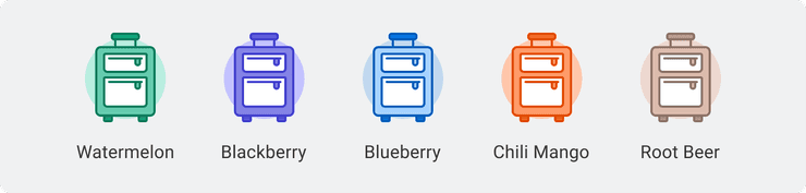 Example of an Applet icons use of color.